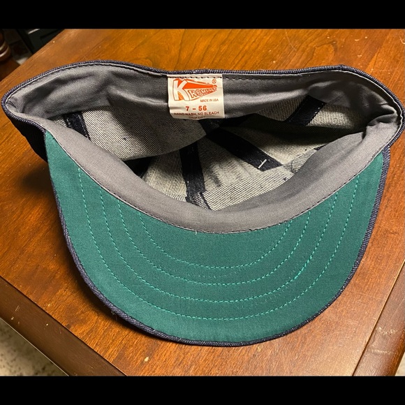 Kromer dark blue jean cap/hat - Picture 4 of 4